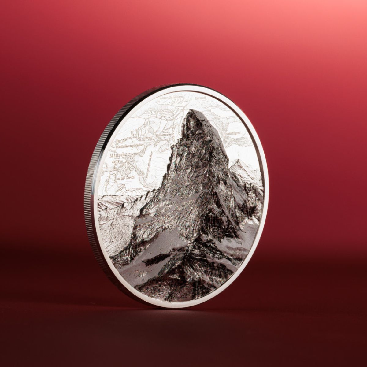 Matterhorn 2025 5 Francs Ultra High Relief 1oz Silver Proof Coin