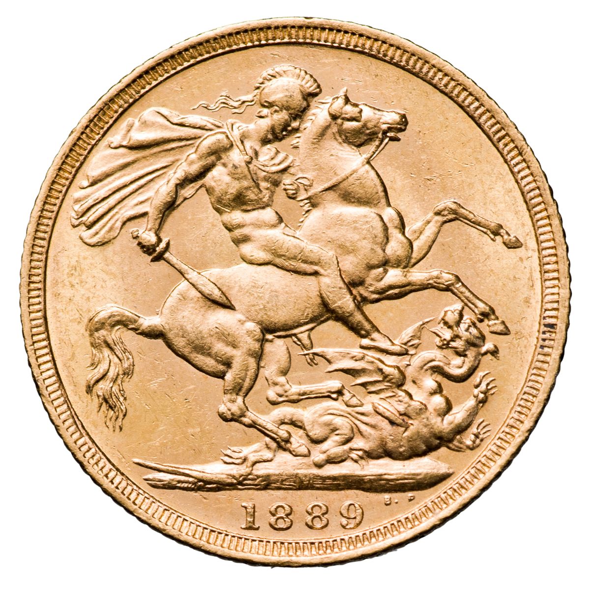 Queen Victoria 1889M Jubilee Gold Sovereign Uncirculated