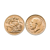George V 1923P Gold Sovereign Uncirculated