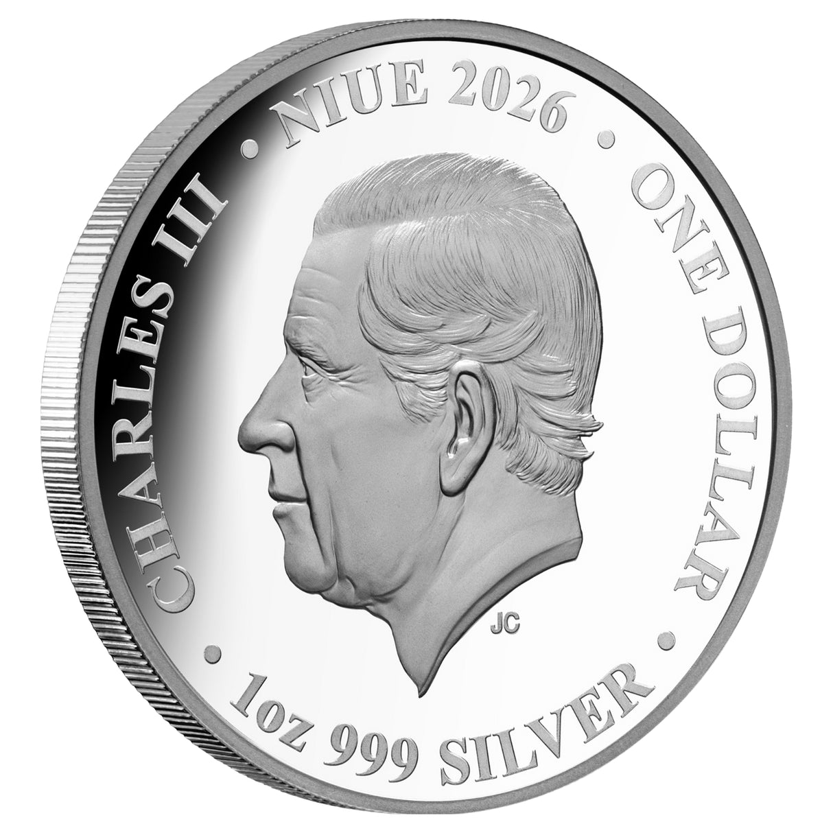 Sabre-Toothed Tiger 2026 $1 1oz Silver Proof Coin