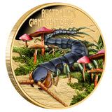 Deadly & Dangerous 2026 $100 Giant Centipede 1oz Gold Proof Coin