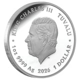 Deadly & Dangerous 2026 $1 Giant Centipede 1oz Silver Proof Coin