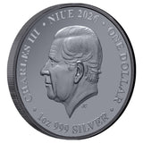 Australia at Night 2026 $1 Greater Bilby 1oz Silver Black Proof Coin