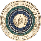 Australia Torres Strait Islander Flag 30th Anniversary 2025 $2 Aluminium-Bronze Uncirculated Coin Pack