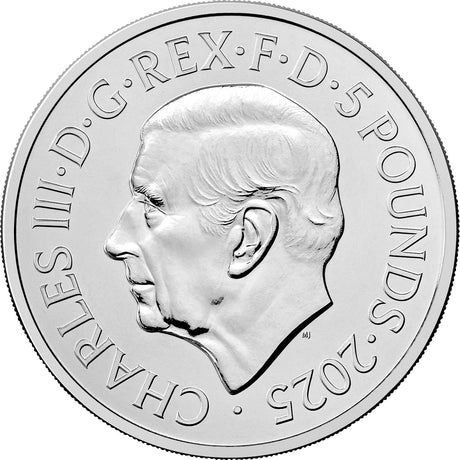 Great Britain 75th Birthday of Princess Anne 2025 £5 Brilliant Uncirculated Coin