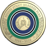 Australia Torres Strait Islander Flag 30th Anniversary 2025 $2 C Mintmark Colour Aluminium-Bronze Uncirculated Coin