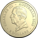 Australia Torres Strait Islander Flag 30th Anniversary 2025 $2 C Mintmark Colour Aluminium-Bronze Uncirculated Coin