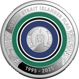 Australia Torres Strait Islander Flag 30th Anniversary 2025 $2 C Mintmark Silver Proof Coin