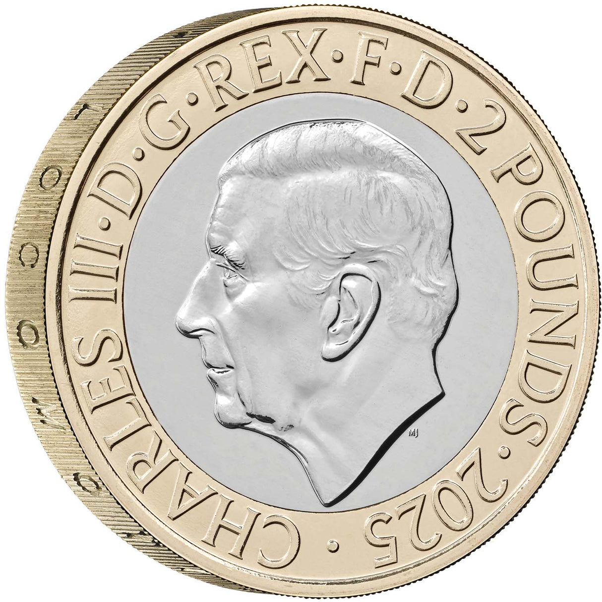 Great Britain 200 Years of the Modern Railway 2025 Bimetal £2 Brilliant Uncirculated Coin