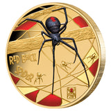 Deadly & Dangerous 20th Anniversary 2026 $100 Red-back Spider Privymark 1oz Gold Proof Coin