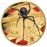 Deadly & Dangerous 20th Anniversary 2026 $100 Red-back Spider Privymark 1oz Gold Proof Coin