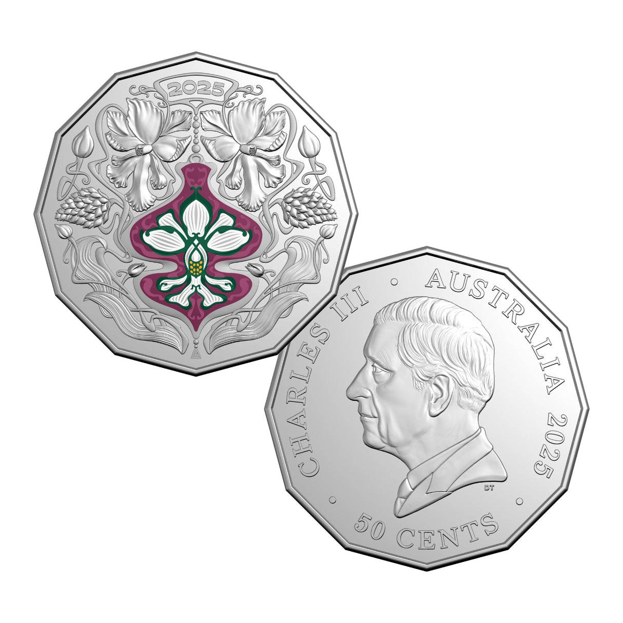 Australia Christmas 2025 50c Stamp & Coin Cover