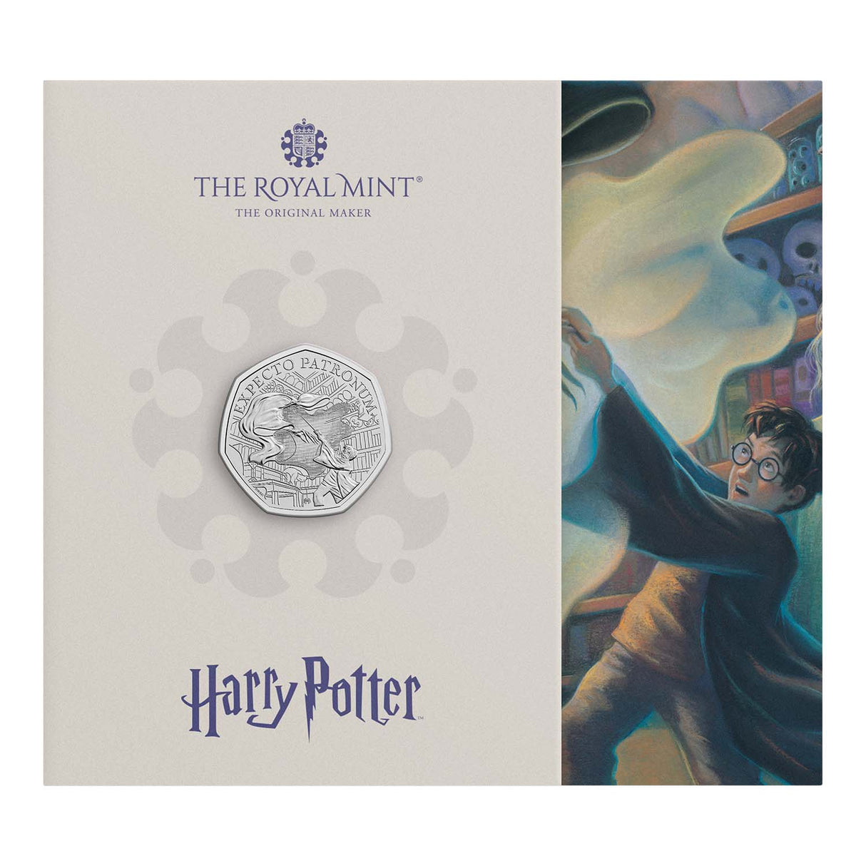 Great Britain Harry Potter The Patronus 2025 50p Cupro-Nickel Brilliant Uncirculated Coin