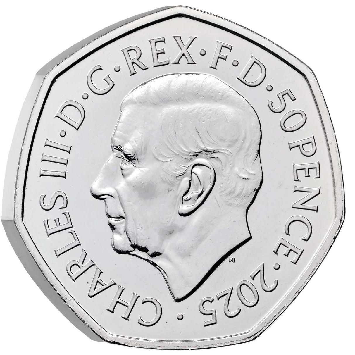 Great Britain Harry Potter The Patronus 2025 50p Cupro-Nickel Brilliant Uncirculated Coin