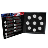 Australia Federation Centenary 2001 20c & 50c States & Territories Uncirculated 19-Coin Portfolio