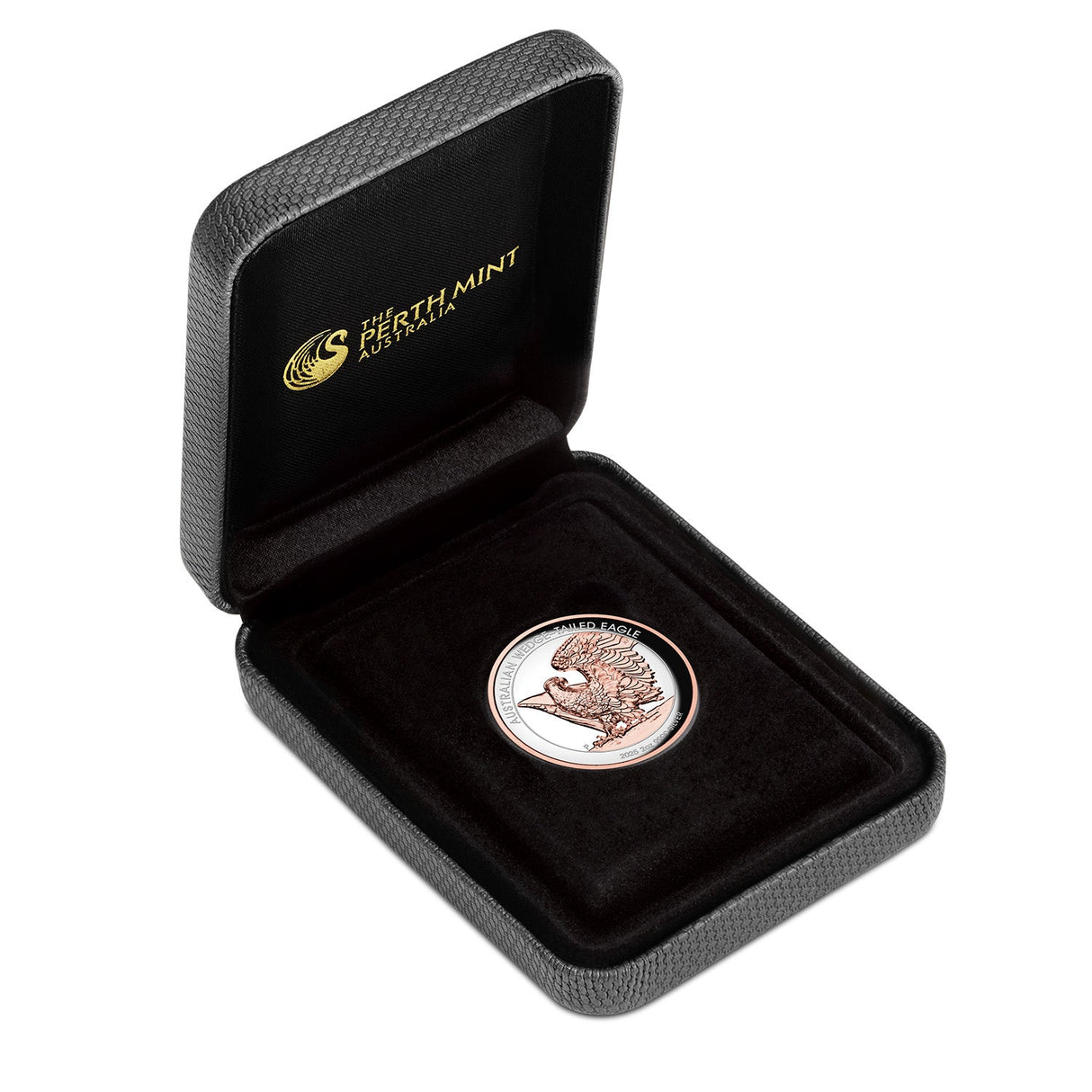 Australia Wedge-tailed Eagle 2025 $2 Ultra High Relief Rose Gold-plated 2oz Silver Proof Coin