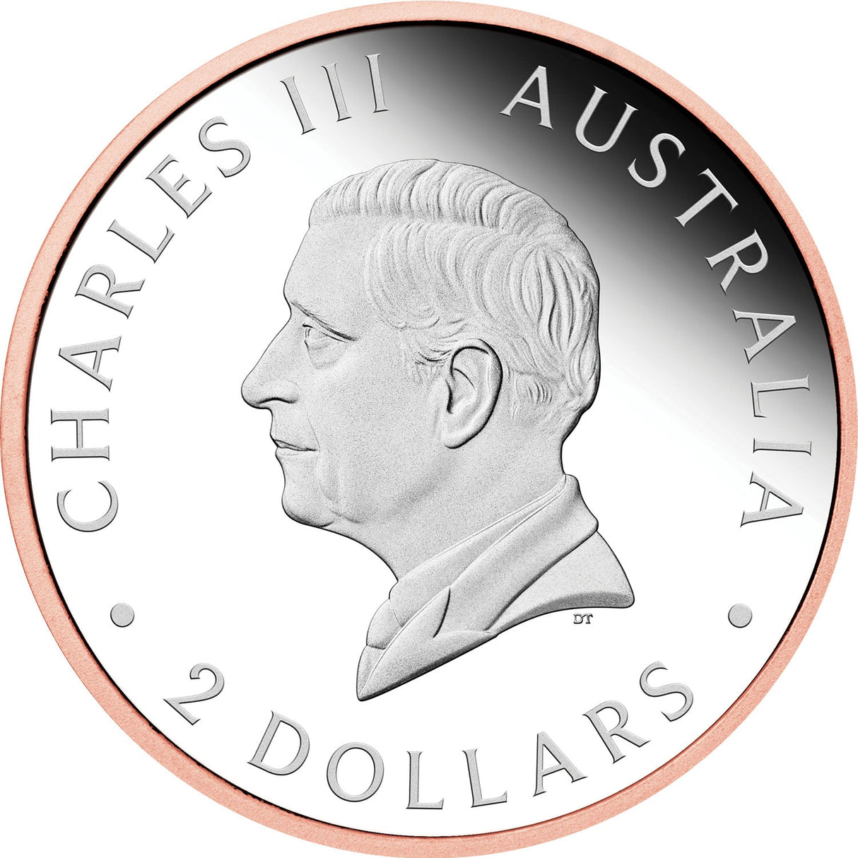 Australia Wedge-tailed Eagle 2025 $2 Ultra High Relief Rose Gold-plated 2oz Silver Proof Coin