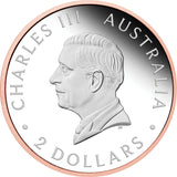 Australia Wedge-tailed Eagle 2025 $2 Ultra High Relief Rose Gold-plated 2oz Silver Proof Coin