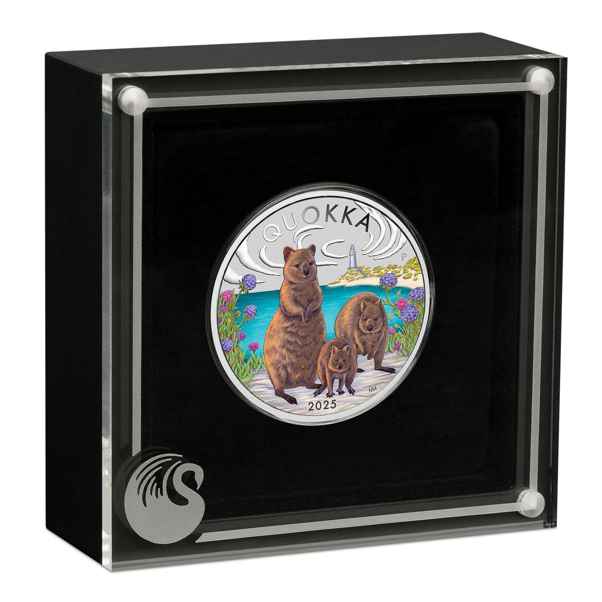 Australia Quokka 2025 $1 Colour 1oz Silver Uncirculated Coin