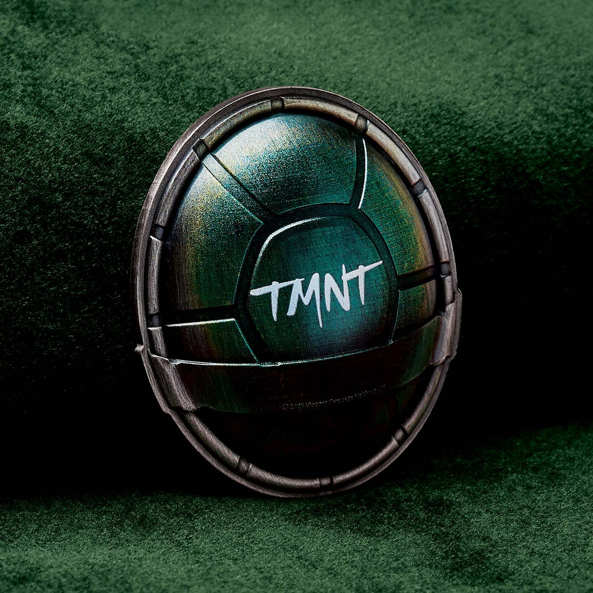 Teenage Mutant Ninja Turtles 2025 $2 Colour Domed Shell 1.5oz Silver Antique Coin
