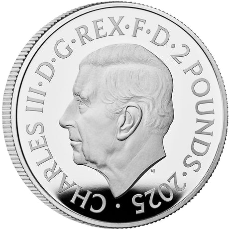 Great Britain Iron Maiden 2025 £5 1oz Silver Proof Colour Coin