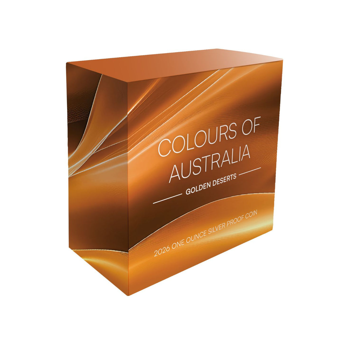 Colours of Australia 2026 $1 Golden Deserts 1oz Silver Proof Coin