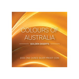 Colours of Australia 2026 $1 Golden Deserts 1oz Silver Proof Coin