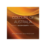 Colours of Australia 2026 $100 Golden Deserts 1oz Gold Proof Coin