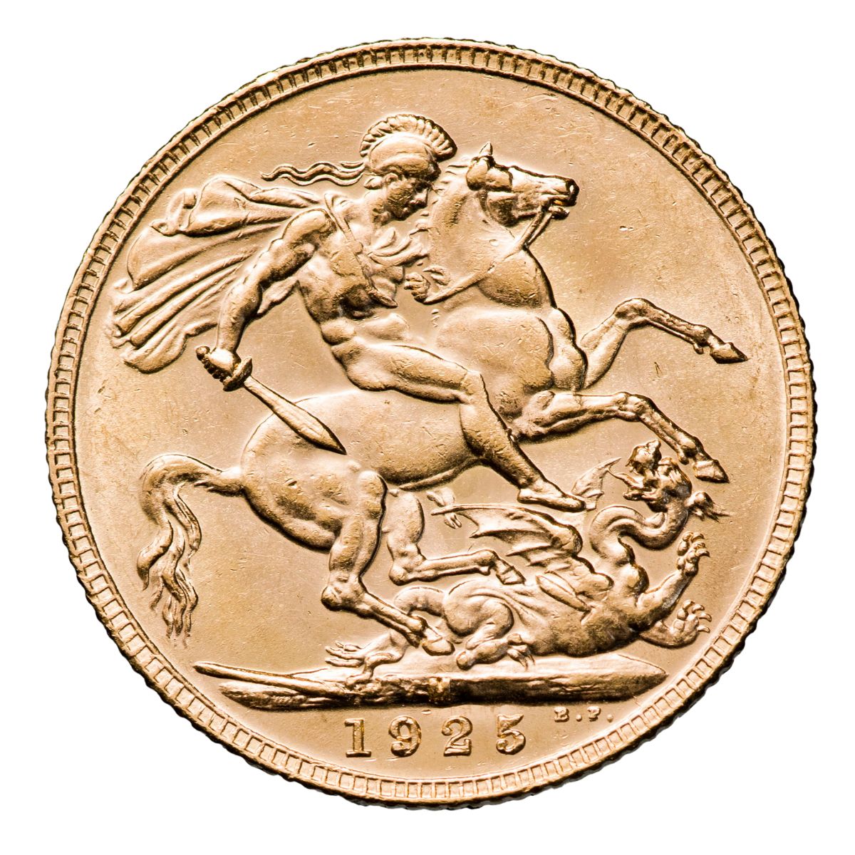 George V Sydney & Melbourne 1925 Gold Sovereign Pair Extremely Fine-about Uncirculated
