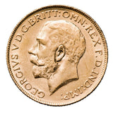 George V Sydney & Melbourne 1925 Gold Sovereign Pair Extremely Fine-about Uncirculated