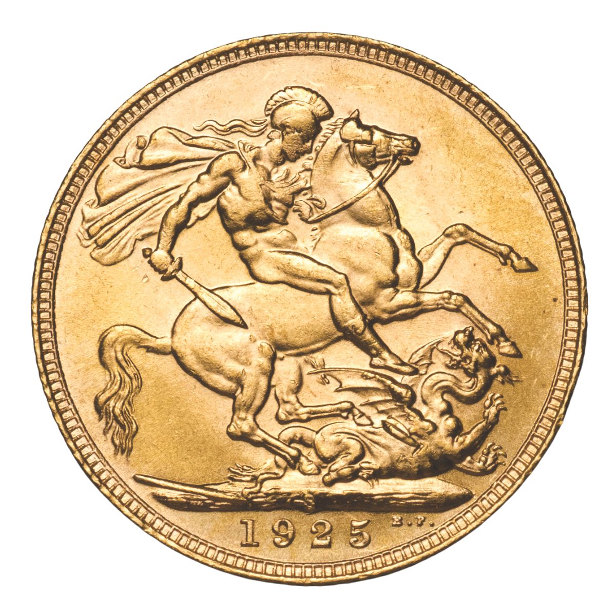 George V Sydney & Melbourne 1925 Gold Sovereign Pair Extremely Fine-about Uncirculated