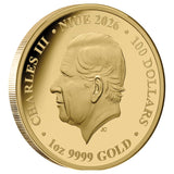 Gold Rush 2026 $100 1oz Gold Proof Coin