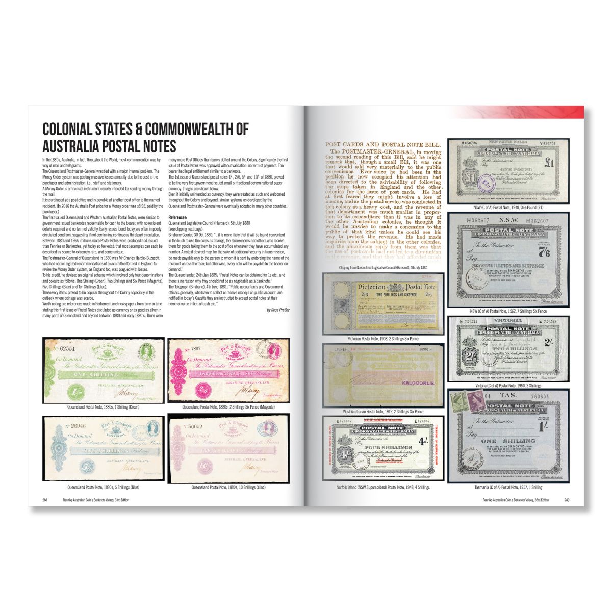 Renniks Australian Coin & Banknote Values 33rd Edition Softcover