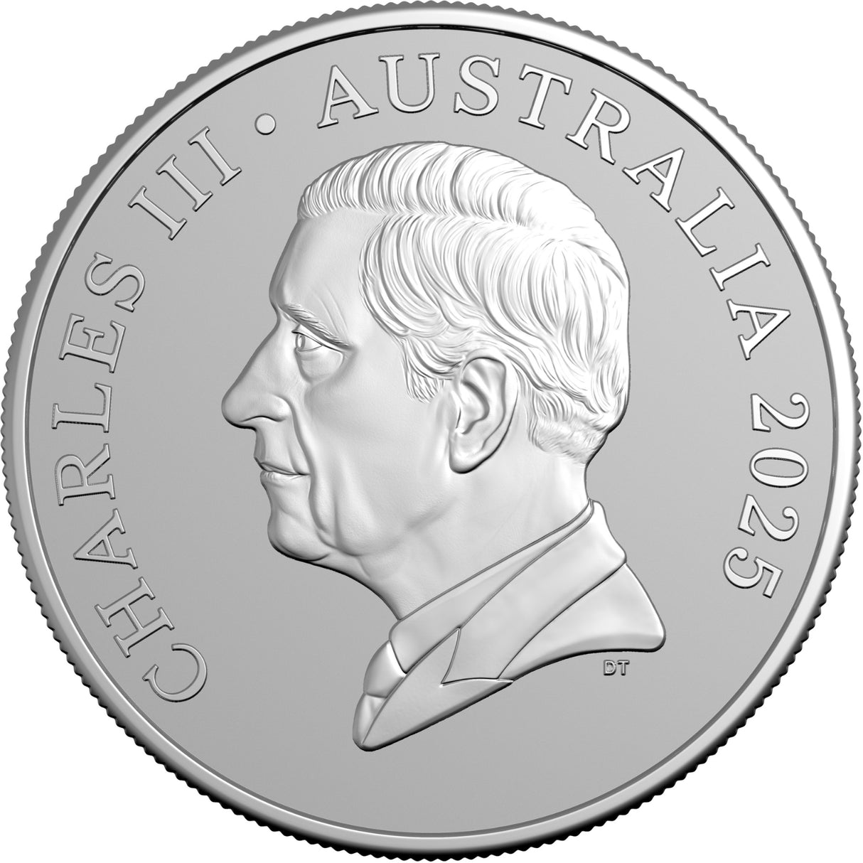 Australia Kangaroo 2025 $1 1oz Silver Frosted Uncirculated Coin