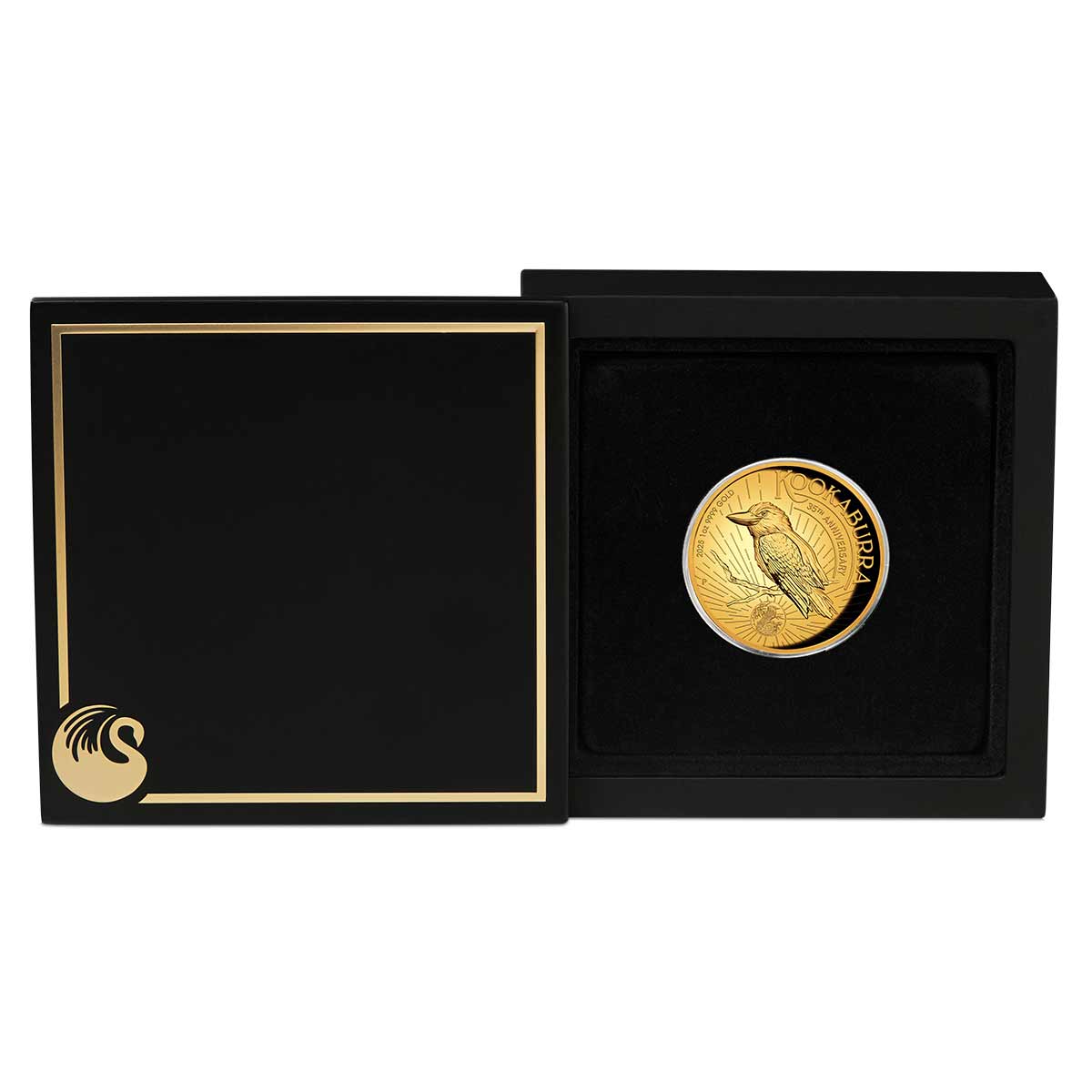 Australia Kookaburra 35th Anniversary 2025 $100 High Relief 1oz Gold Proof Coin