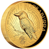 Australia Kookaburra 35th Anniversary 2025 $100 High Relief 1oz Gold Proof Coin