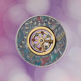 Ferris Wheel 2025 $2 Colour 2oz Silver Antique Coin