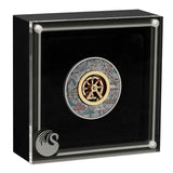 Ferris Wheel 2025 $2 Colour 2oz Silver Antique Coin