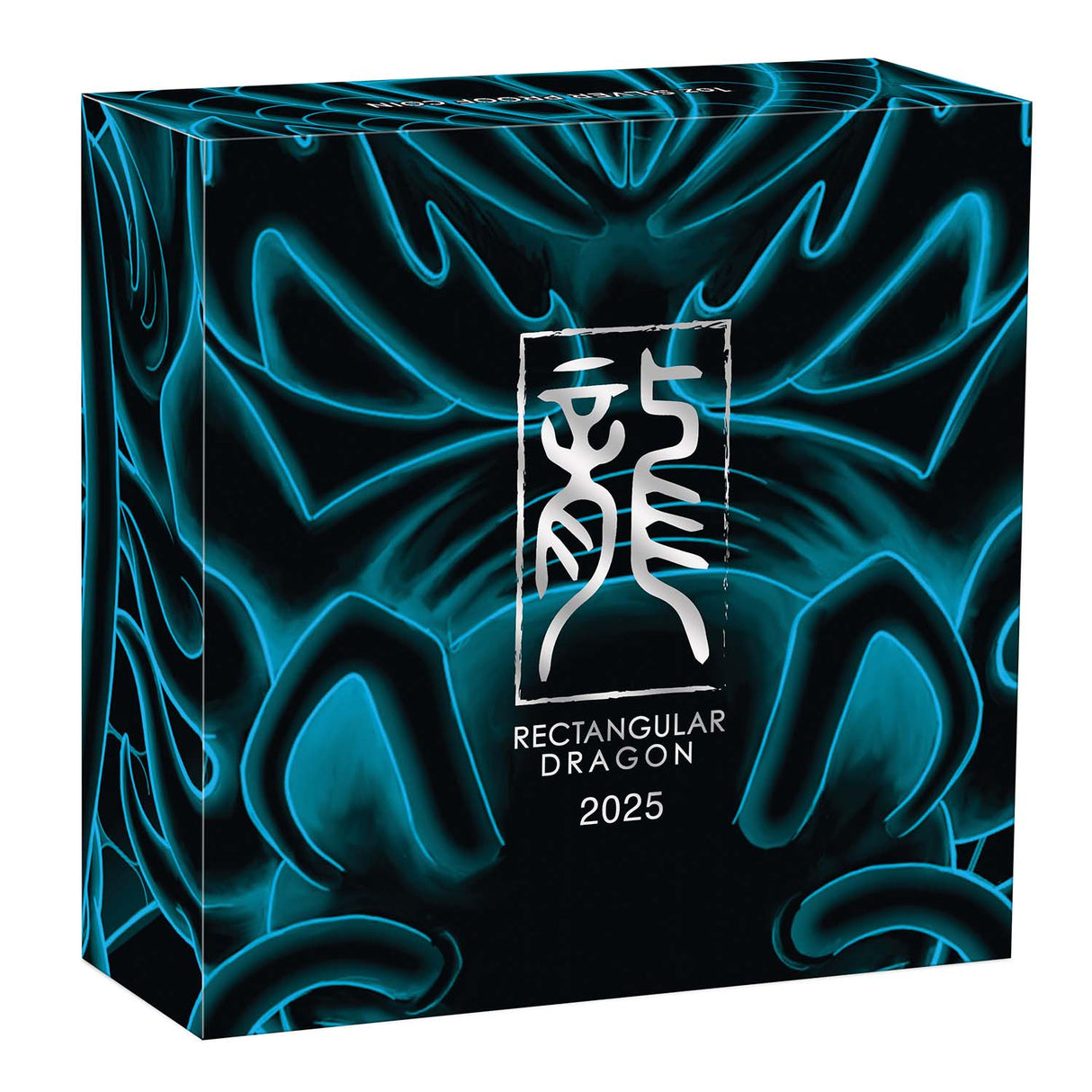 Australia Dragon 2025 $1 1oz Silver Proof Rectangular Coin