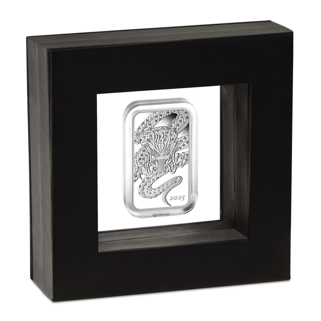 Australia Dragon 2025 $1 1oz Silver Proof Rectangular Coin