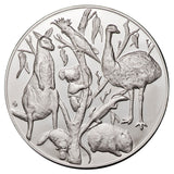 1988 Australian International Coin Fair Holey Dollar 175th Anniversary 5oz Silver Medallion