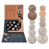 Australia 1963-66 Currency Changeover Premium Uncirculated 12-Coin Collection