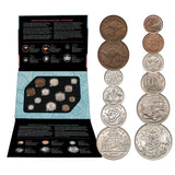 Australia 1953-84 Currency Changeover Very Fine-Uncirculated 12-Coin Collection