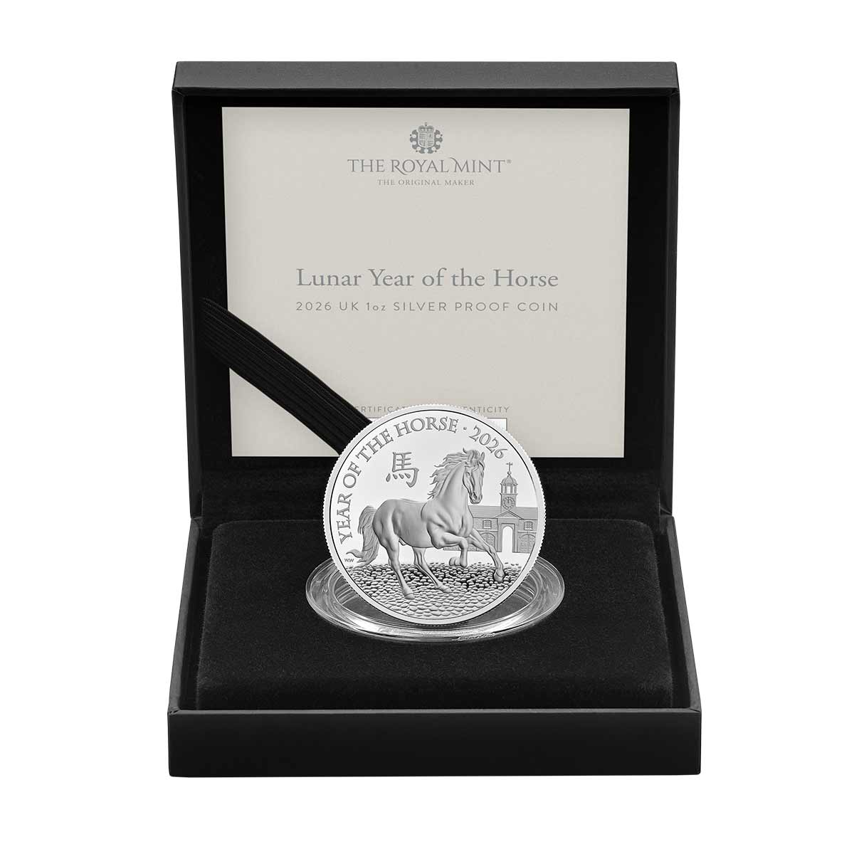 Great Britain Lunar Year of the Horse 2026 1oz Silver Proof Coin
