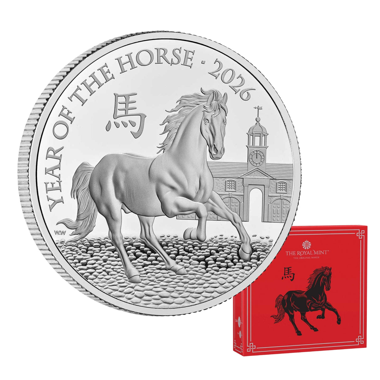 Great Britain Lunar Year of the Horse 2026 1oz Silver Proof Coin