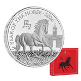 Great Britain Lunar Year of the Horse 2026 1oz Silver Proof Coin