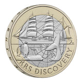 Great Britain RRS Discovery 2025 £2 Bimetal Brilliant Uncirculated Coin