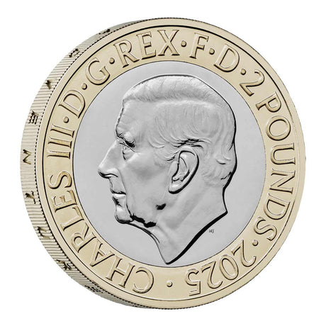 Great Britain RRS Discovery 2025 £2 Bimetal Brilliant Uncirculated Coin