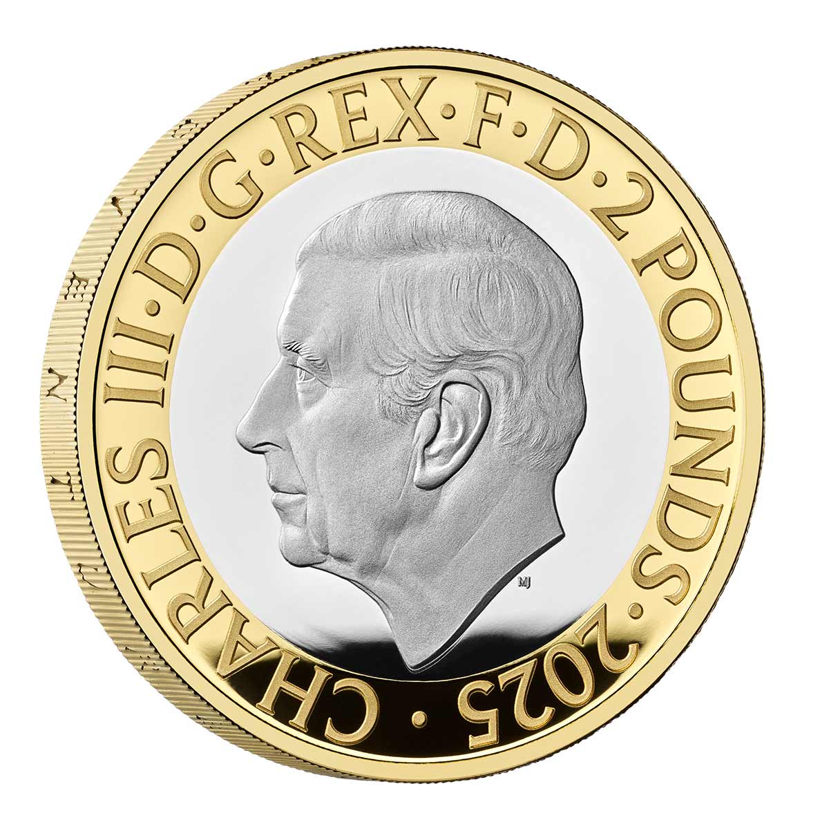 Great Britain RRS Discovery 2025 £2 Bimetal Silver Proof Coin