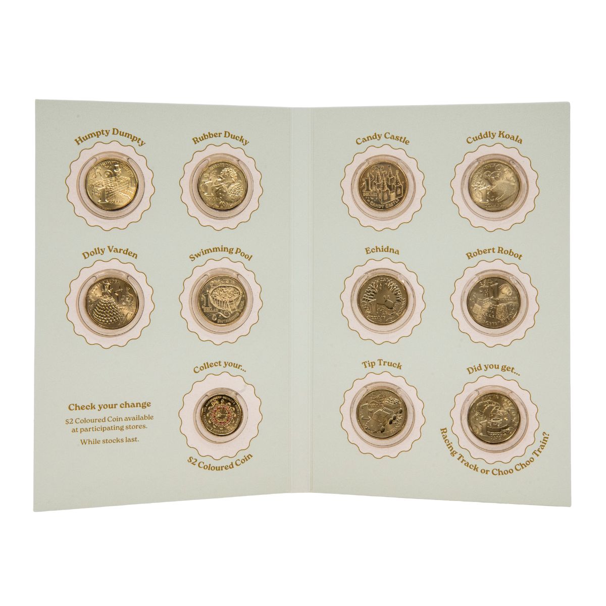 Australia Women's Weekly Birthday Cake 2025 $1 & $2 Aluminium-Bronze Uncirculated 11-Coin Collection